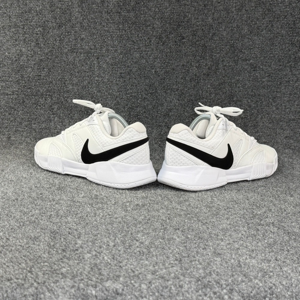 Nike Court Lite 4 Tennis Shoes Womens 9.5 White Black Athletic Training Sneakers - Picture 7 of 13